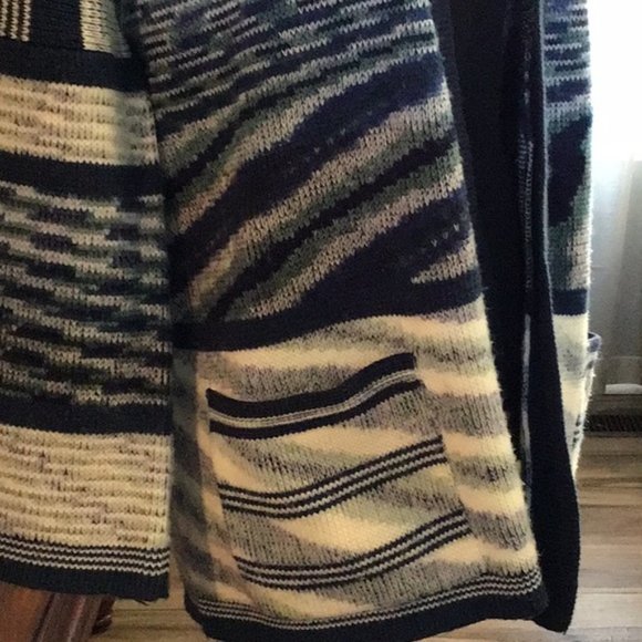Vintage 1979’s - Marcella - Open Front Cardigan Sweater - Size L - Picture 8 of 9